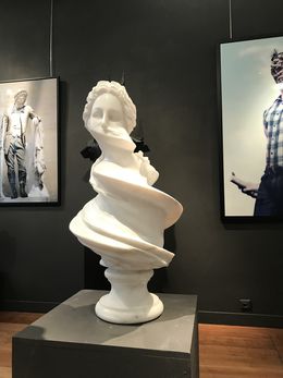 Sculpture, Venus torsadée, Léo  Caillard