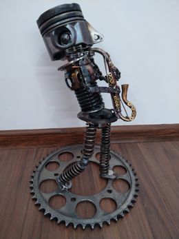 Sculpture, The saxophonist from the Star Wars bar, Daniil Danailov