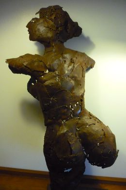 Sculpture, Dos patchwork, Gaulmier Jean-Luc