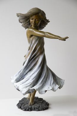 Sculpture, Dancing girl, Luo Li Rong