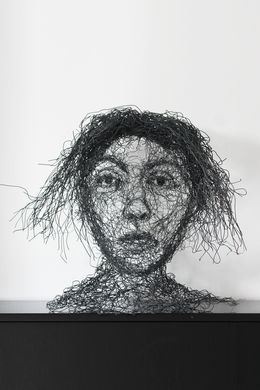 Sculpture, Regard intense, Hellen Halftermeyer