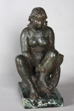 Sculpture, La baigneuse, Octavio Vicent
