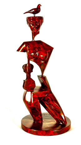 Sculpture, The Music Flies, Igor Tcholaria
