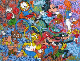 Painting, Run Run Run, Rico Sab