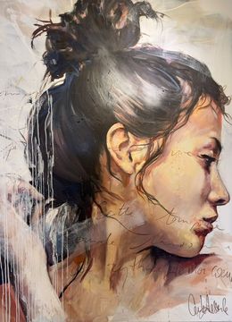 Painting, Les Fleurs Blanches, Cécile Desserle
