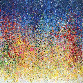 Painting, Summer storm, Gaëlle Wagner