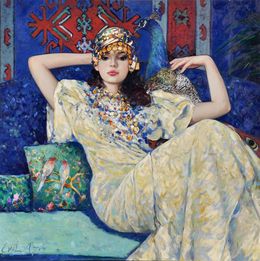 Painting, Princess, Emil Aziz