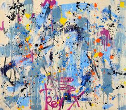 Painting, Composition Autumn _ B, Tadas Zaicikas