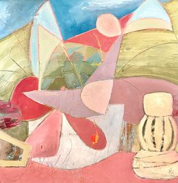 Painting, Potted Plant (Views & Vantage Points), Theresa Vandenberg Donche
