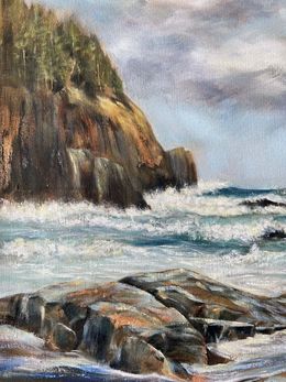 Painting, Wind and Waves, Tiffany Blaise