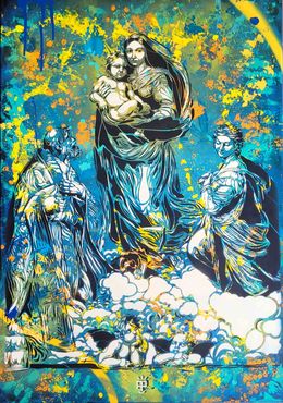 Painting, La madone, Alexandre Petrus