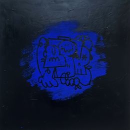 Painting, Blue Monday, Lounys