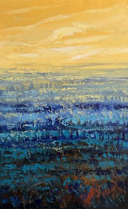 Painting, Field at Sunrise, Tigran Mamikonyan