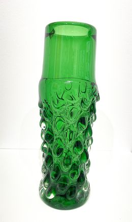Design, Green Artistic vase - Ananas, Ladislav Palecek