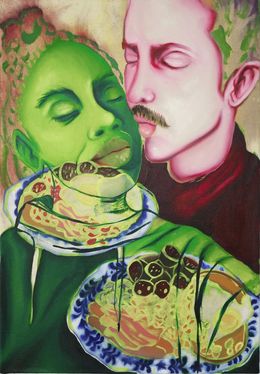 Painting, Fly kisses!, Maïlys Moanda