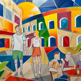 Painting, Ballade Nîmoise, Julien Raynaud