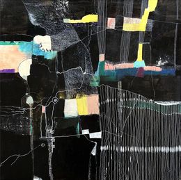 Painting, Blackout, Célia Eid