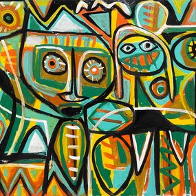 Painting, Selvático, Enrique Pichardo