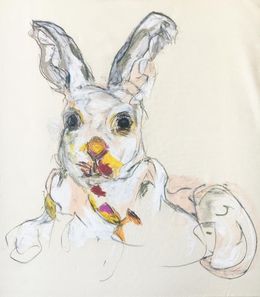 Painting, Bunny III., Funda Studio
