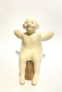 Sculpture, White Angel, Hilbertas Jatkevicius