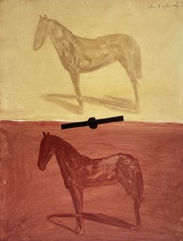 Painting, Chevaux, Antoine De La Boulaye