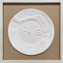 Sculpture, Grand Poisson (Big Fish) Clay Dish, Pablo Picasso