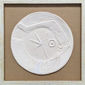 Sculpture, Grand Poisson (Big Fish) Clay Dish, Pablo Picasso