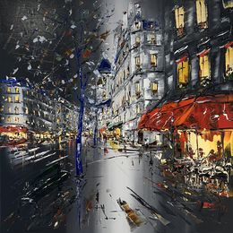 Painting, Juste une averse, Patrick Rousseau