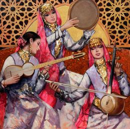 Painting, Melodies from Baku, Emil Aziz