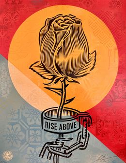 Painting, Rose Shackle, Shepard Fairey (Obey)