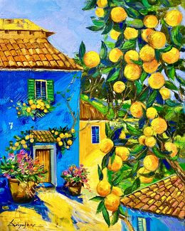 Painting, An Alley Of The Sun, Delyafruz Bagirova