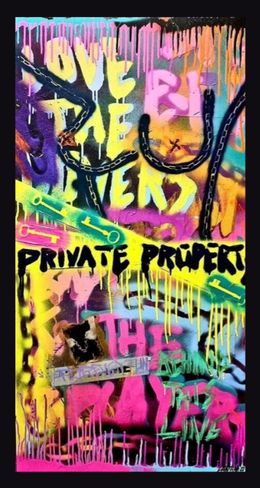 Painting, Private Property, Lanthar
