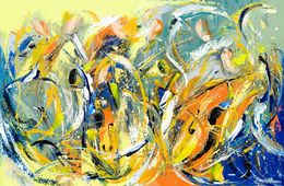 Painting, Musical Symphony of Colors, Marieta Martirosyan