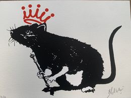 Print, The King, Blek Le Rat