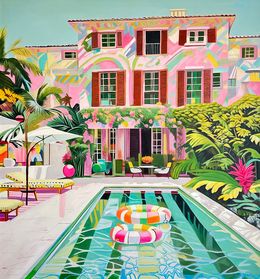 Painting, Free falling in Love, Lilly Muth
