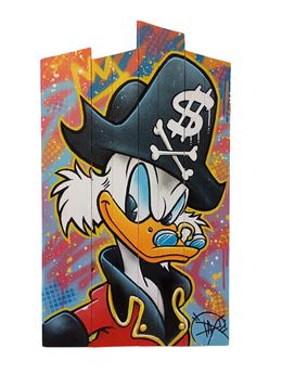Painting, Captain Cash, Daru