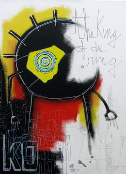 Painting, The king of du ring, Walter Sené