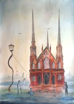 Painting, Visions of P.E.I. - Charlottetown, Vladimir Kolosov