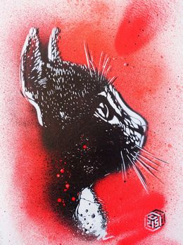 Painting, Chat, C215