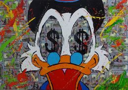 Painting, Scrooge McDuck Dreams, Andranik Harutyunyan