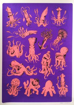 Print, Les poulpes 2024, Cédric Lestiennes