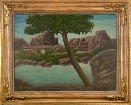 Painting, Paysage Grecque, André Bauchant