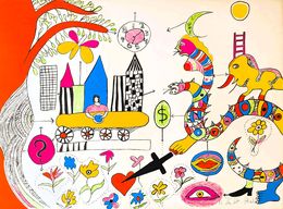 Print, Rêve d'une jeune fille, Niki de Saint Phalle