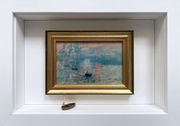 Sculpture, L'Orange bleue, Gaspard Mitz