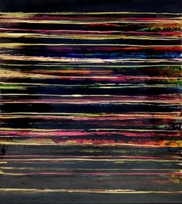 Painting, Abstract Roots - unique 5 layers painting, James Chiew