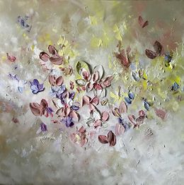 Painting, Letting Go Thoughts, Catherine Berube