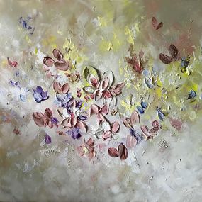 Painting, Letting Go Thoughts, Catherine Berube