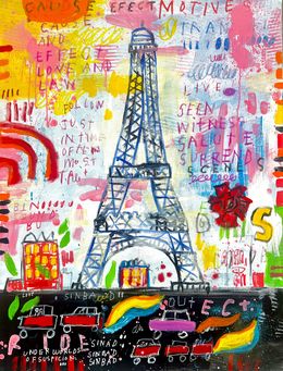 Painting, Paris, Troy Henriksen