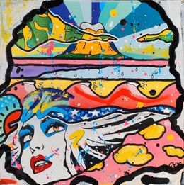 Painting, Rock and Roll confettis, Lyx