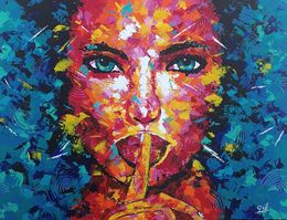 Painting, Silent is golden, Gillian Brin